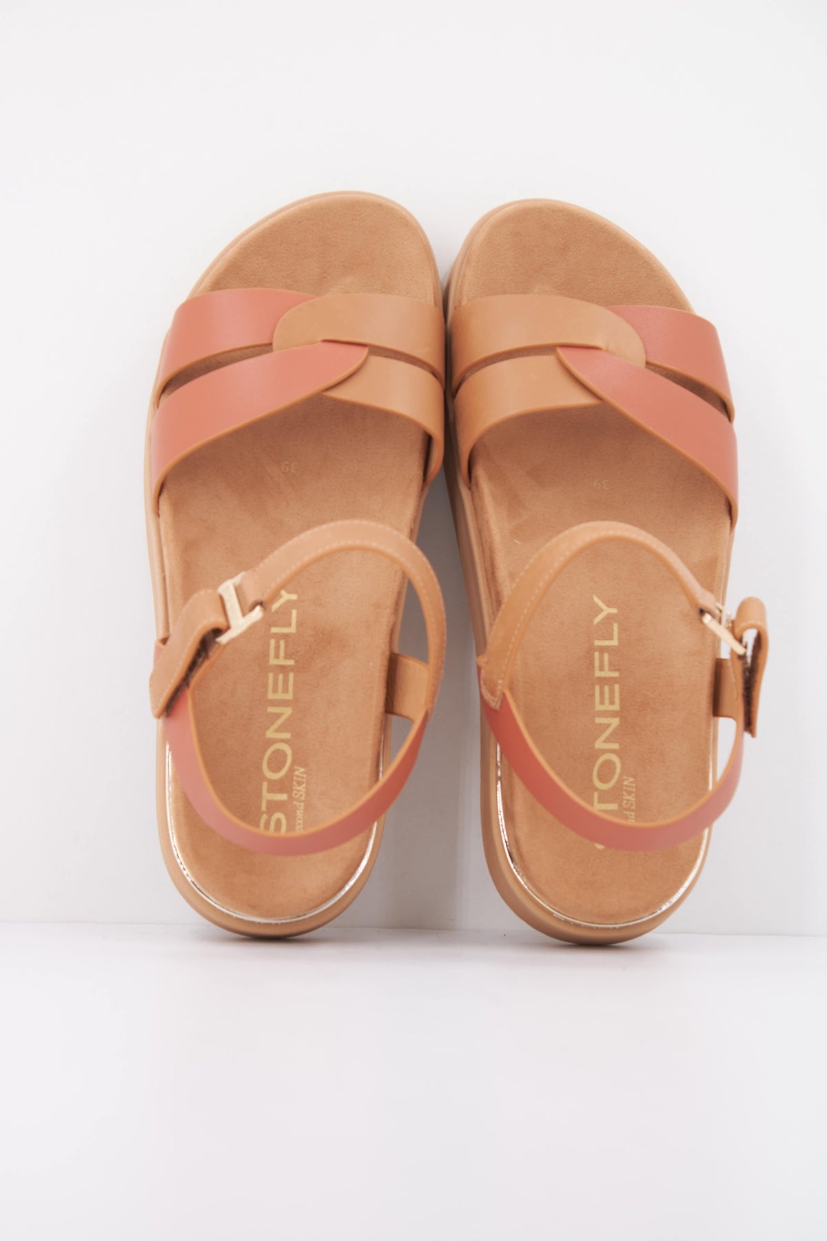 STONEFLY ELENA  LTH en color MARRON CLARO  (3)