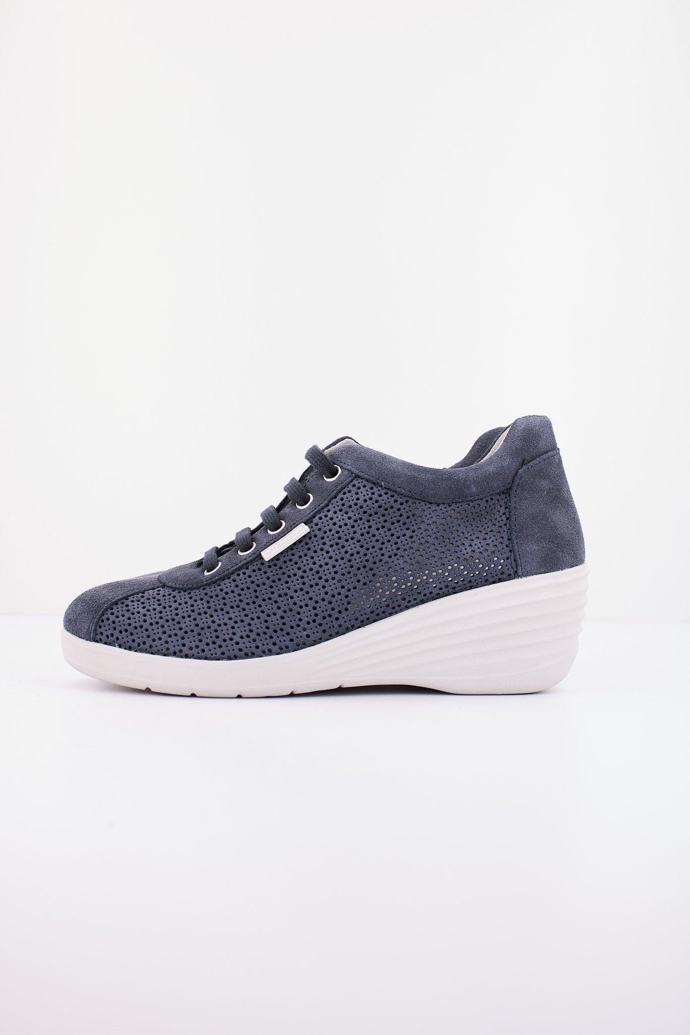 STONEFLY EASY  BIS VELOUR en color AZUL  (1)