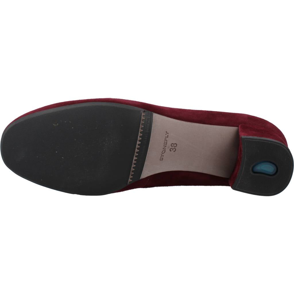 STONEFLY LESLIE  GOAT SUEDE en color BURDEOS  (6)