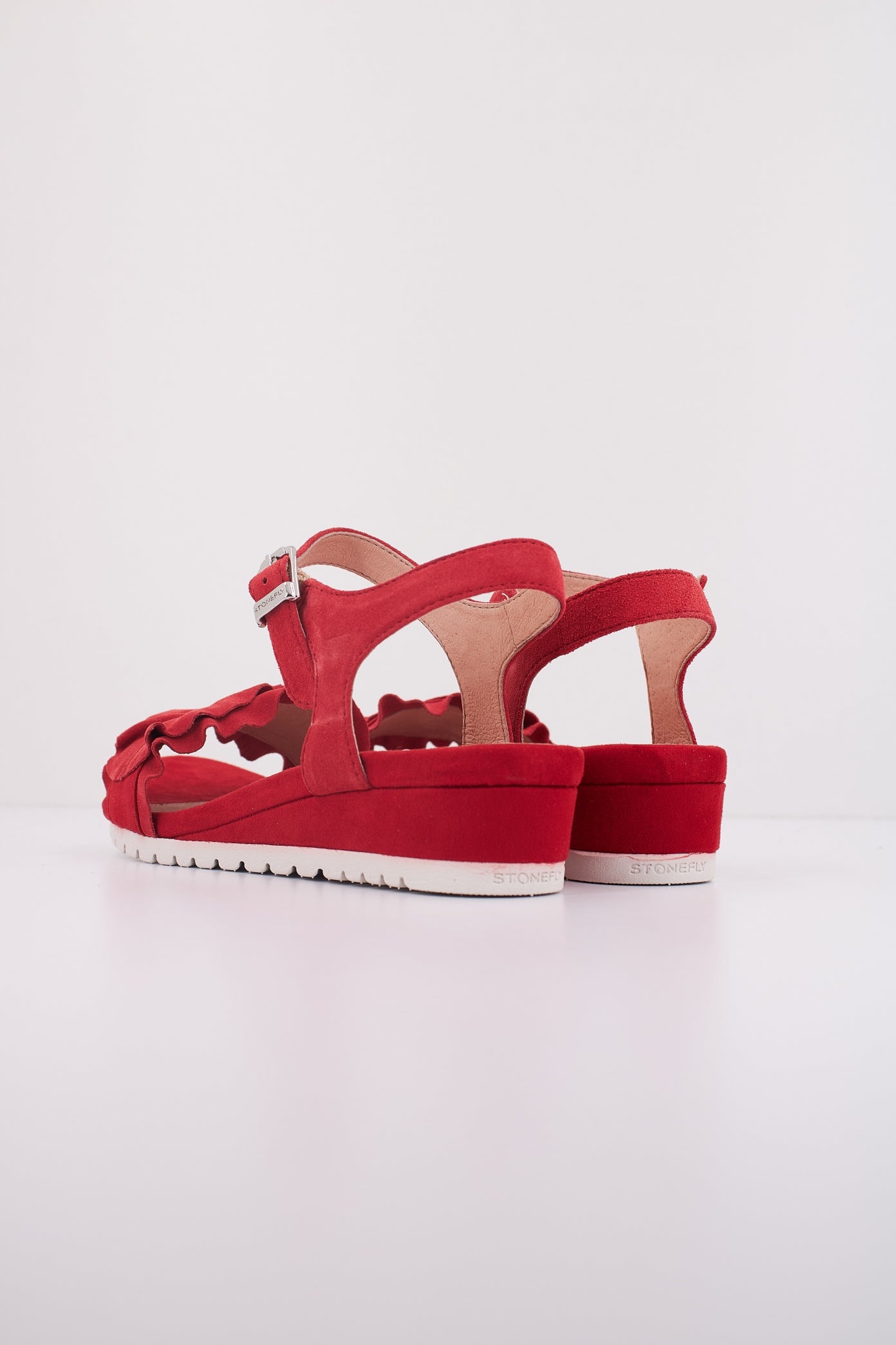 STONEFLY CHER  VELOUR en color ROJO  (4)