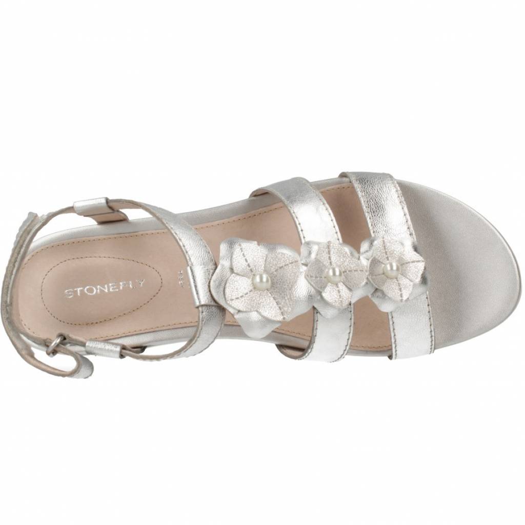 STONEFLY EVE  LAMINATED LTH en color PLATA  (7)