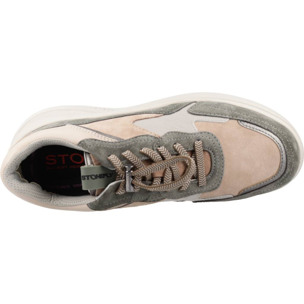 STONEFLY ROCHA  VELOUR/LAMINATED LT en color VERDE  (7)