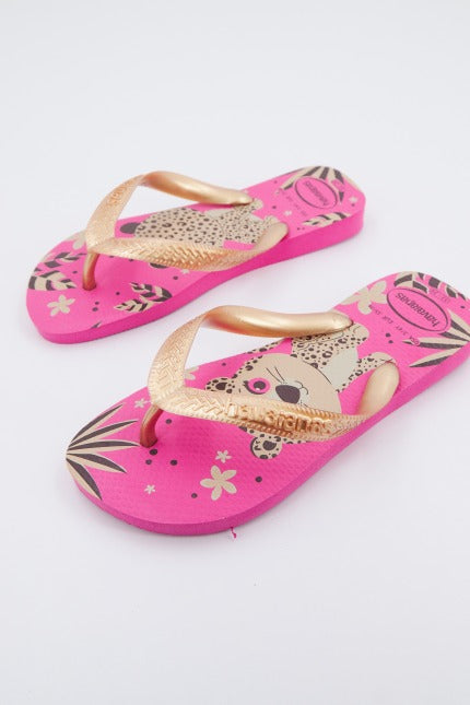 HAVAIANAS KIDS TOP PETS en color ORO  (2)