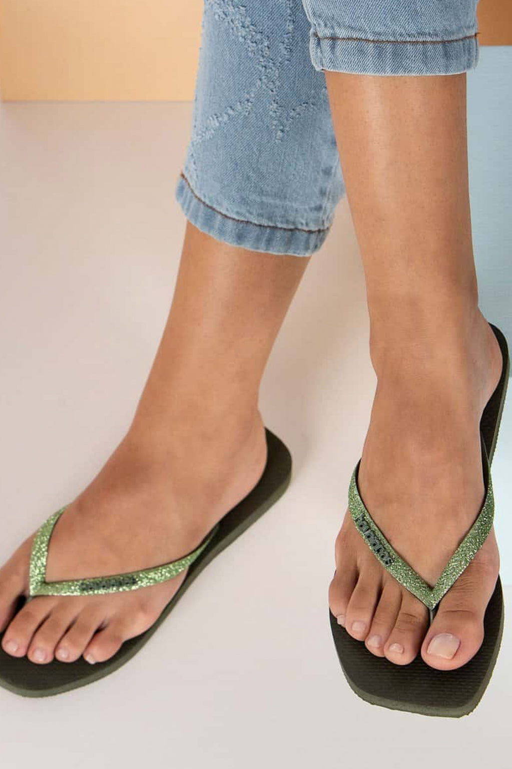 HAVAIANAS  en color VERDE  (3)