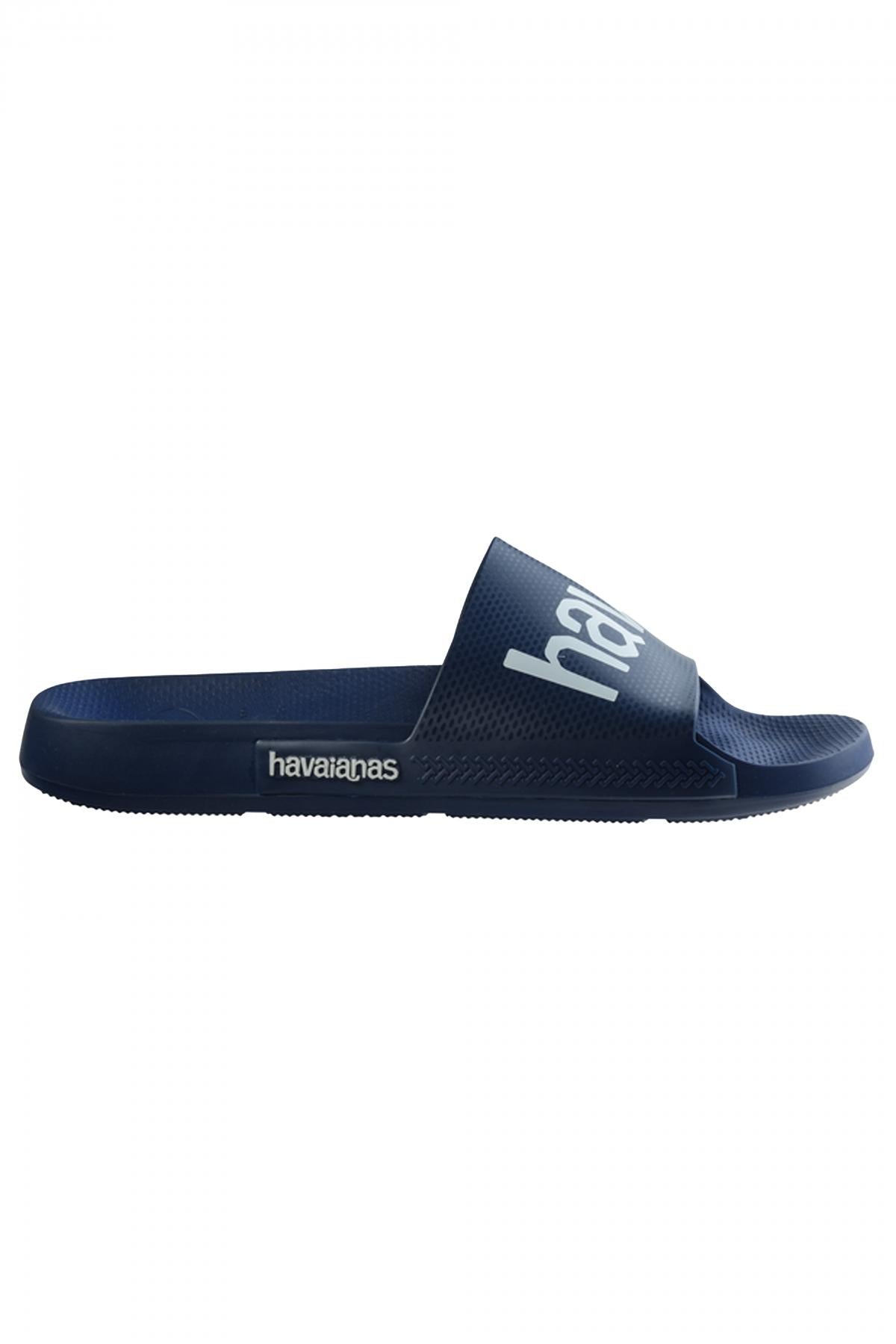 HAVAIANAS SLIDE CLASSIC LOGOMAN en color AZUL  (2)