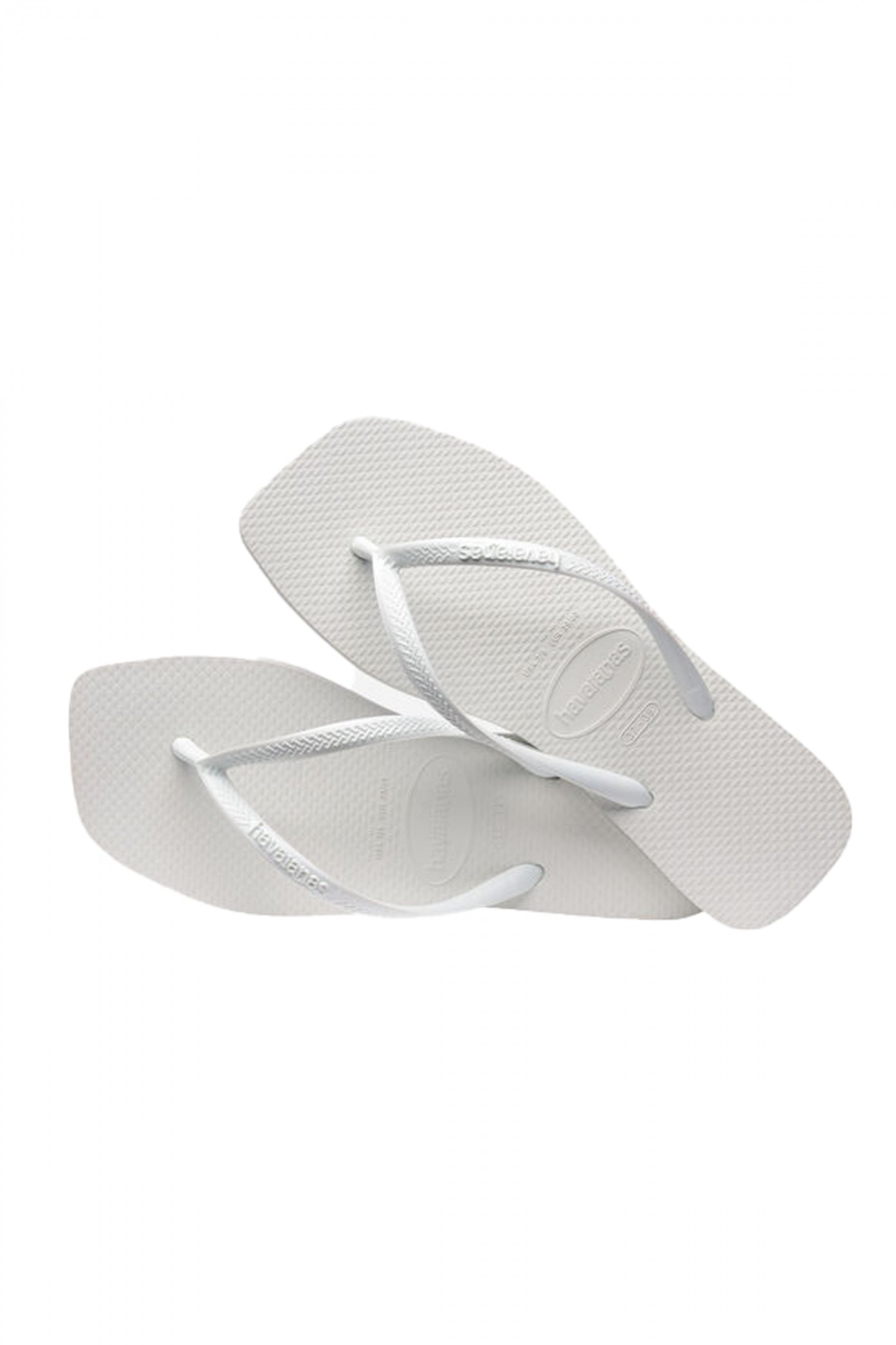 HAVAIANAS SQUARE en color BLANCO  (4)