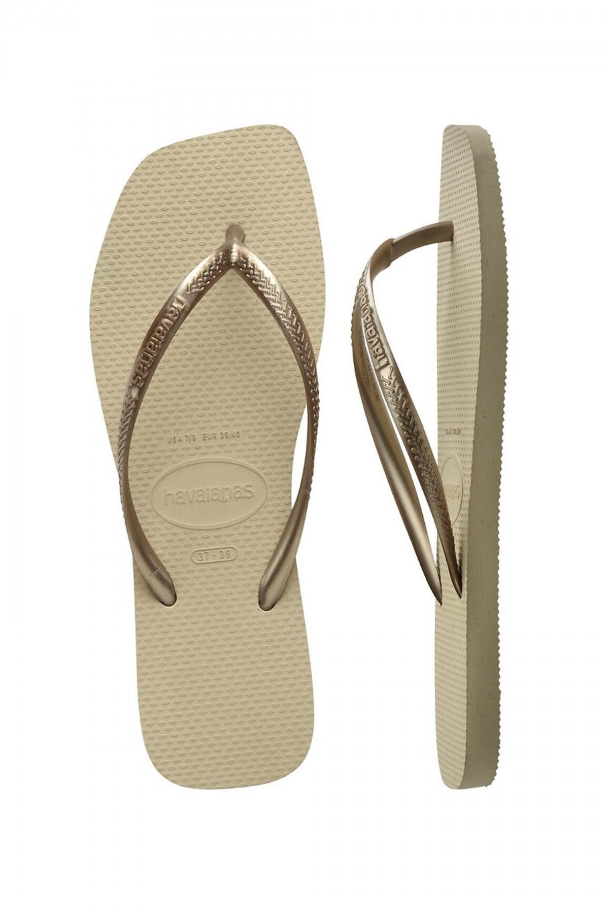 HAVAIANAS SQUARE en color BRONCE  (4)