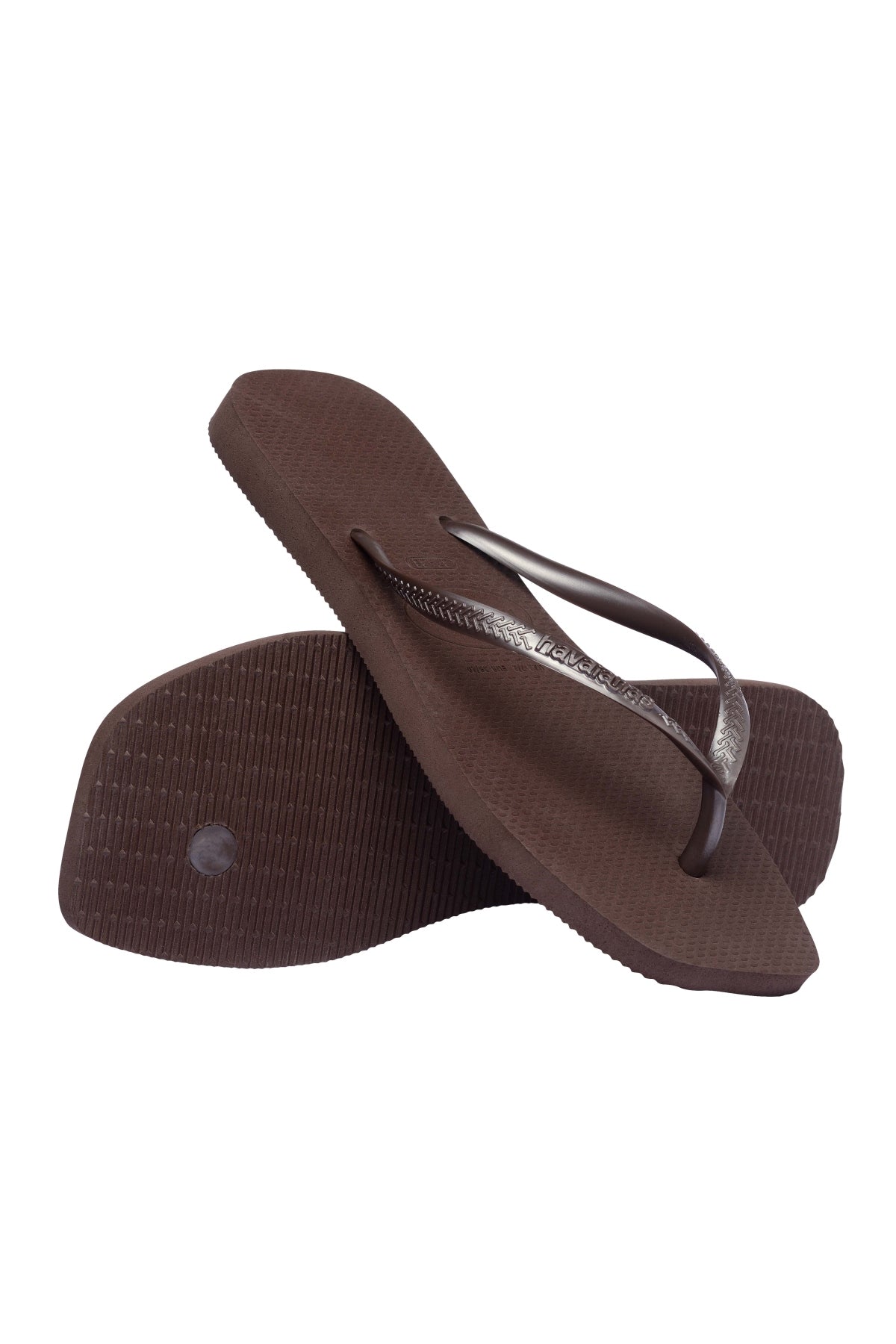 HAVAIANAS SQUARE en color MARRON  (4)