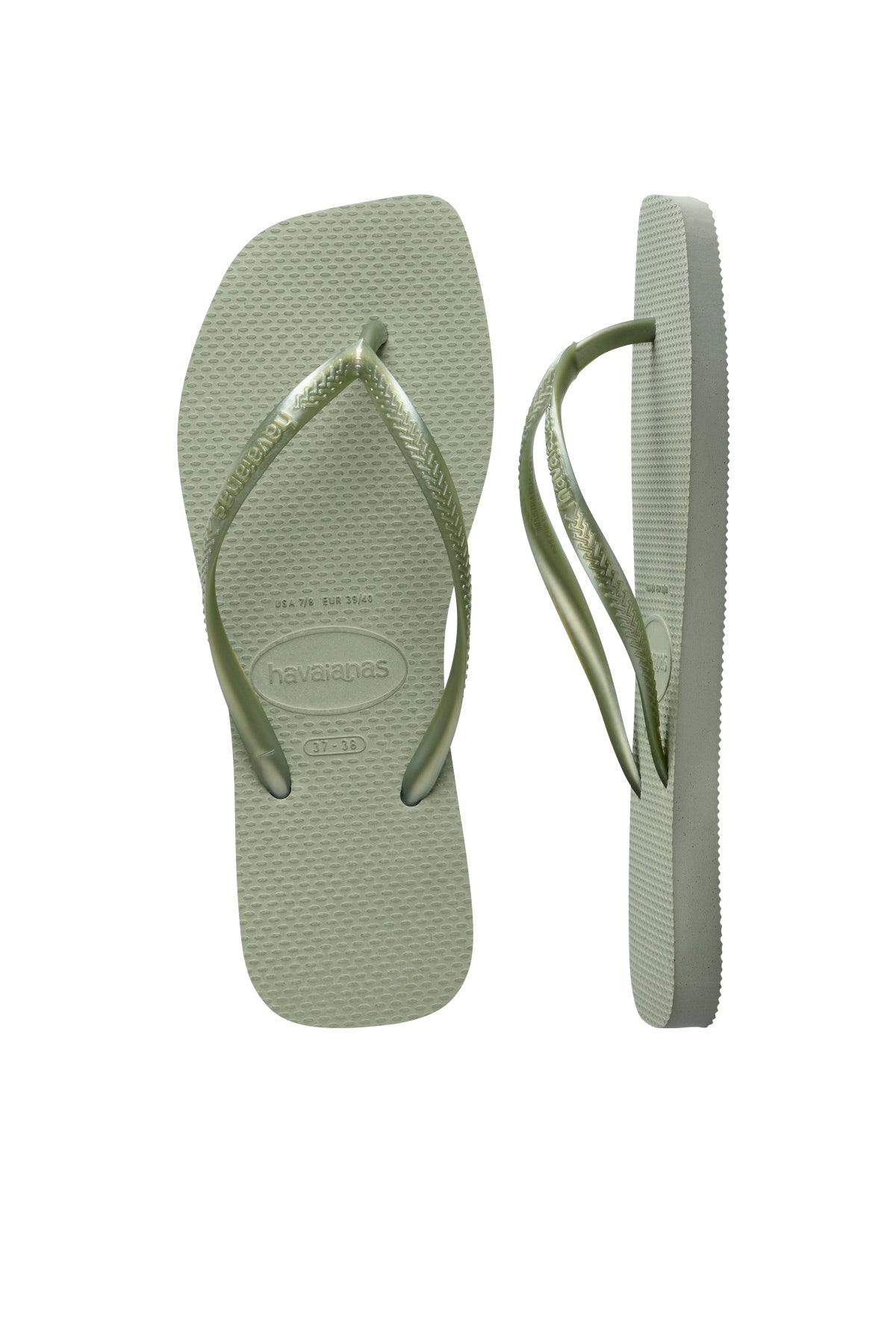 HAVAIANAS SQUARE en color VERDE  (3)