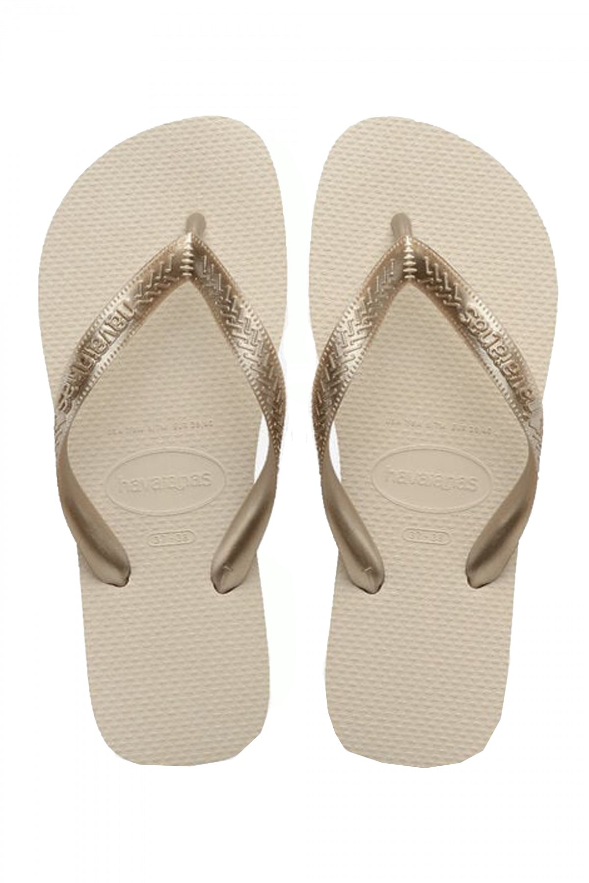 HAVAIANAS TOP TIRAS SENSES en color BEIS  (1)