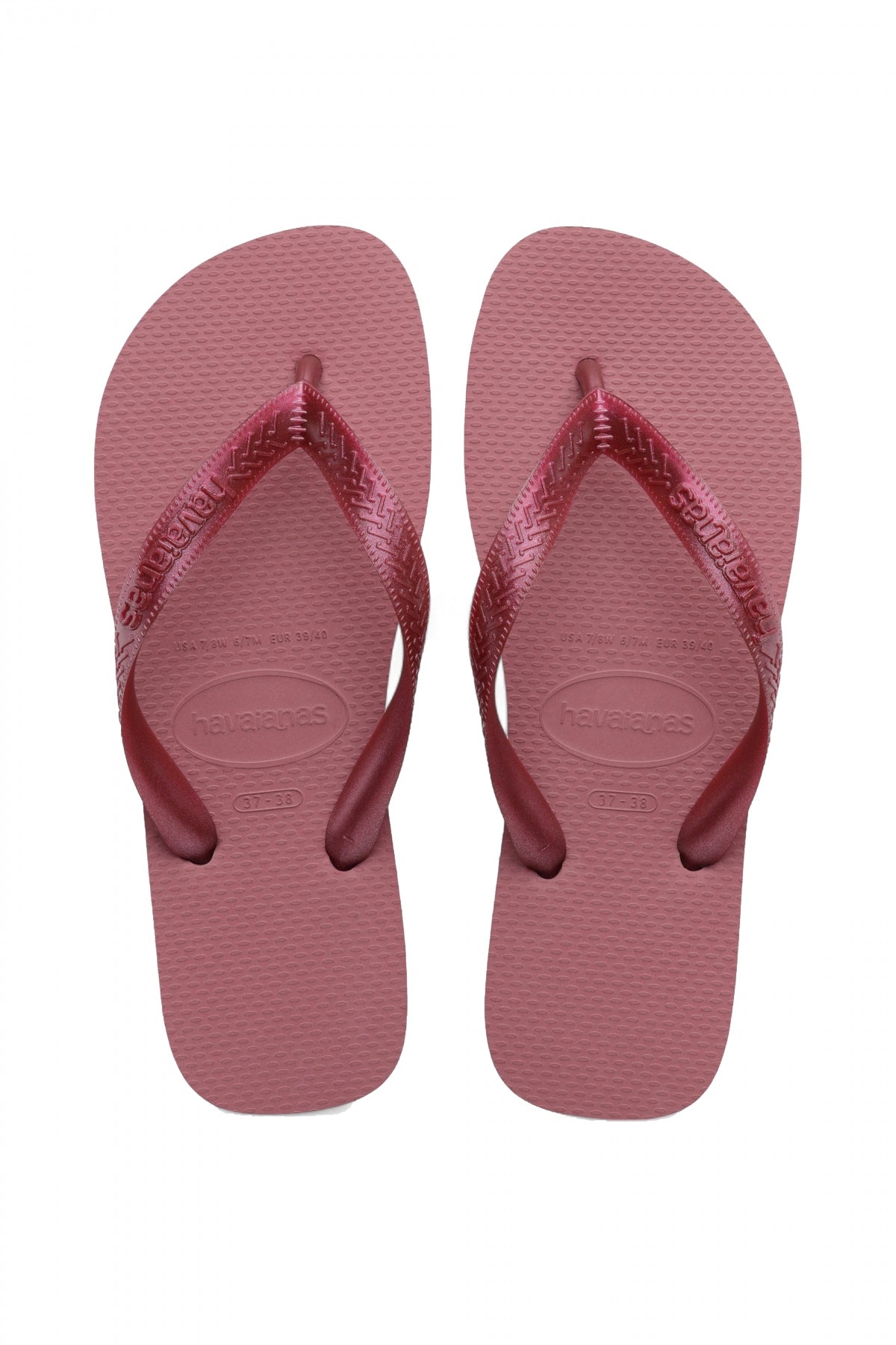 HAVAIANAS TOP TIRAS SENSES en color ROSA  (1)
