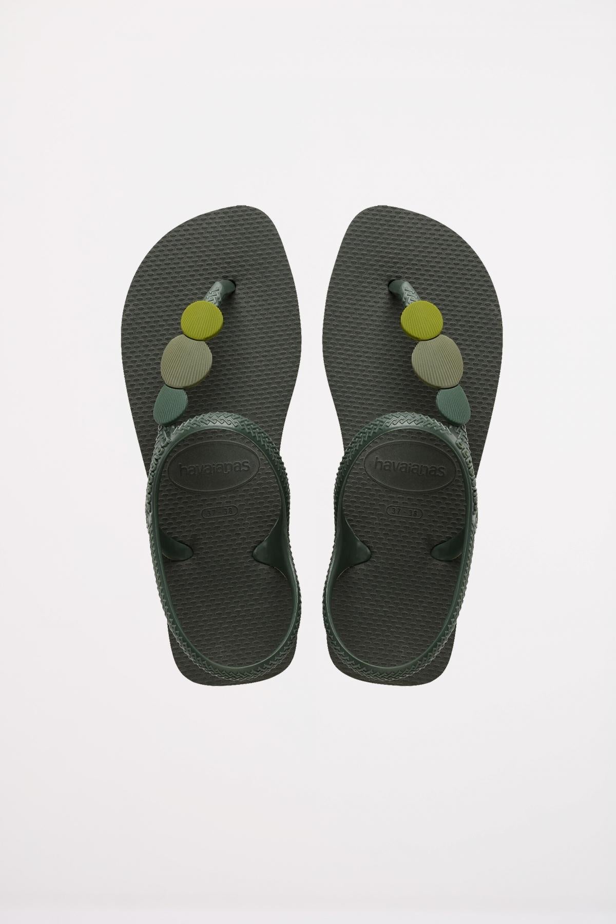 HAVAIANAS FLASH URBAN PLUS en color VERDE  (1)