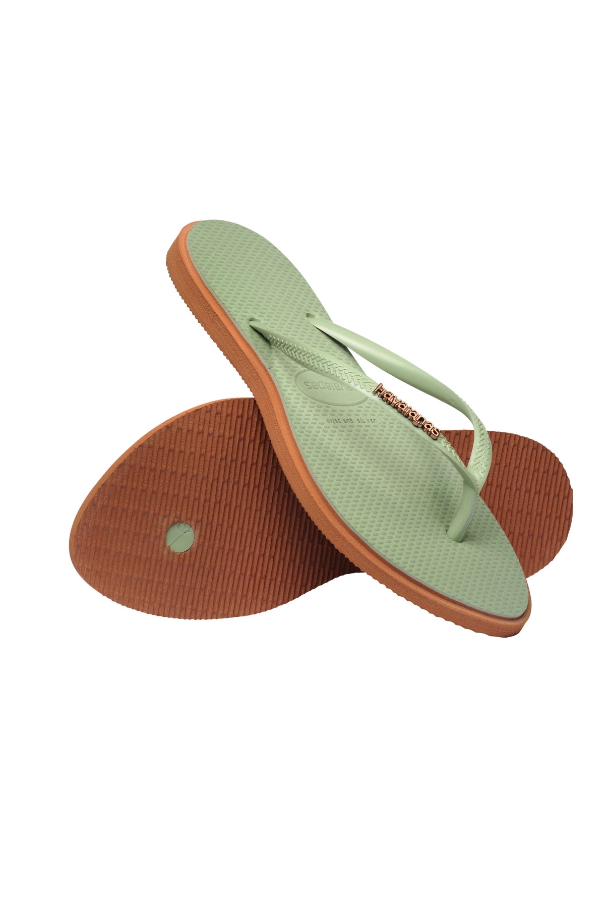 HAVAIANAS SLIM POINT en color VERDE  (4)