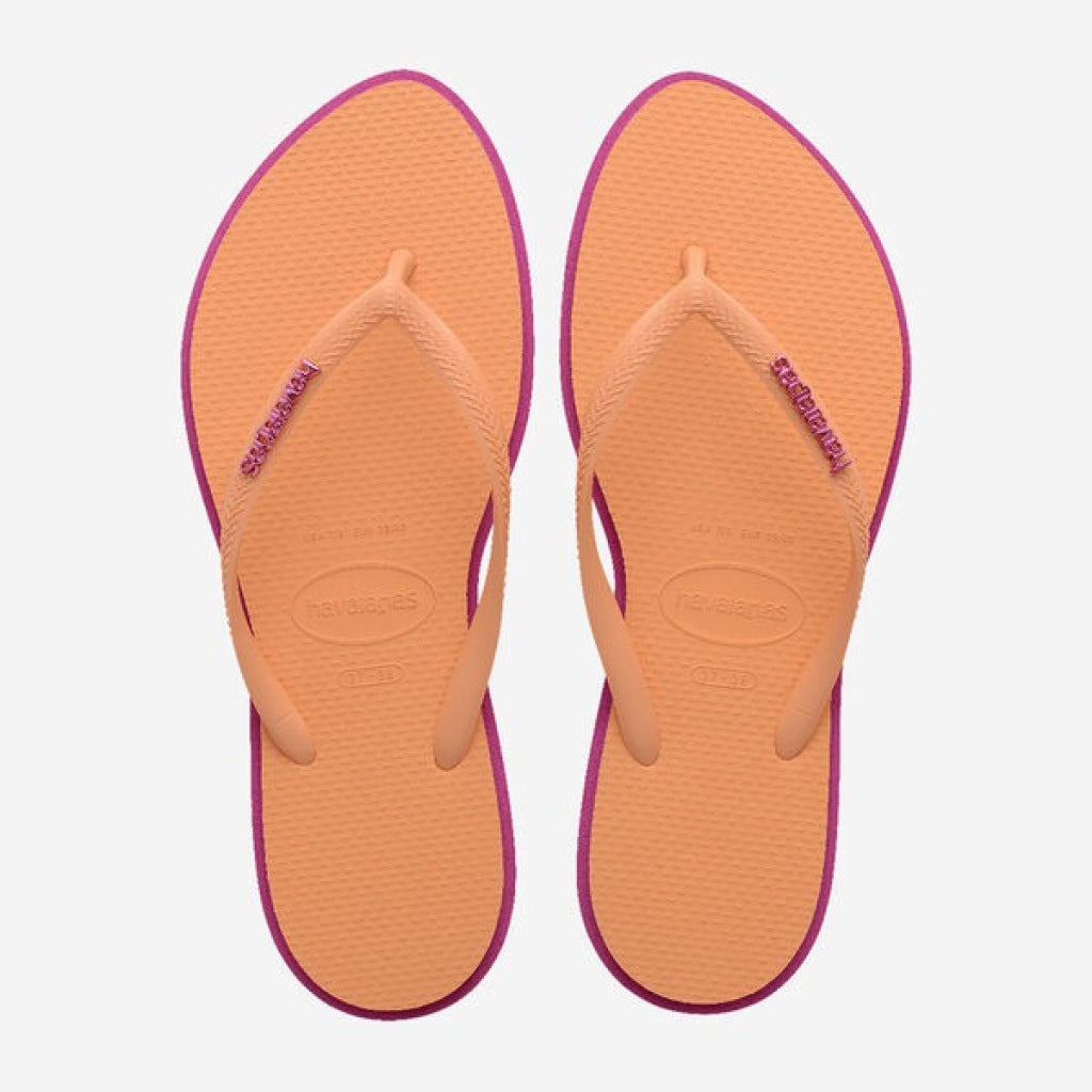 HAVAIANAS SLIM POINT en color NARANJA  (2)
