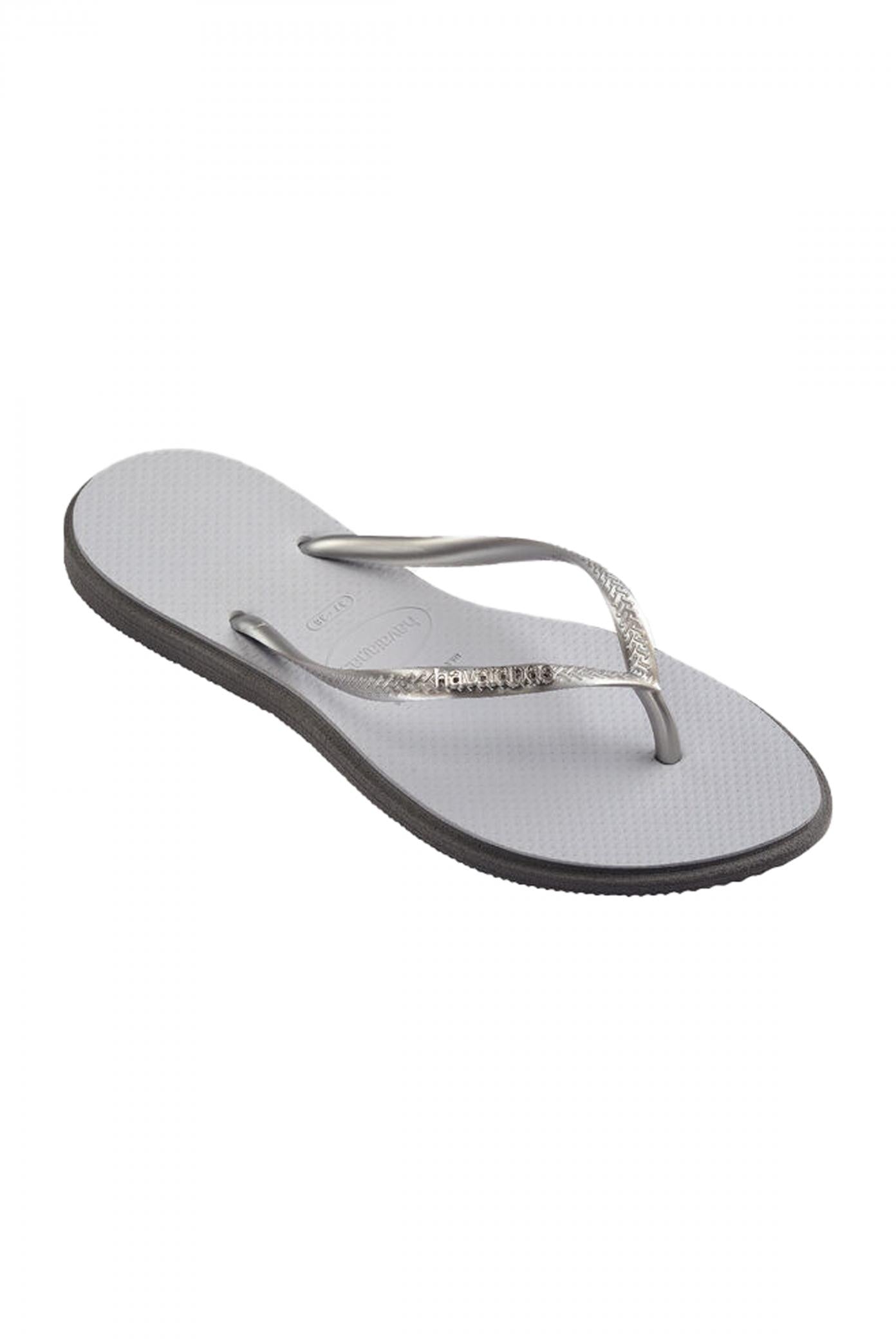 HAVAIANAS SLIM POINT en color GRIS  (2)