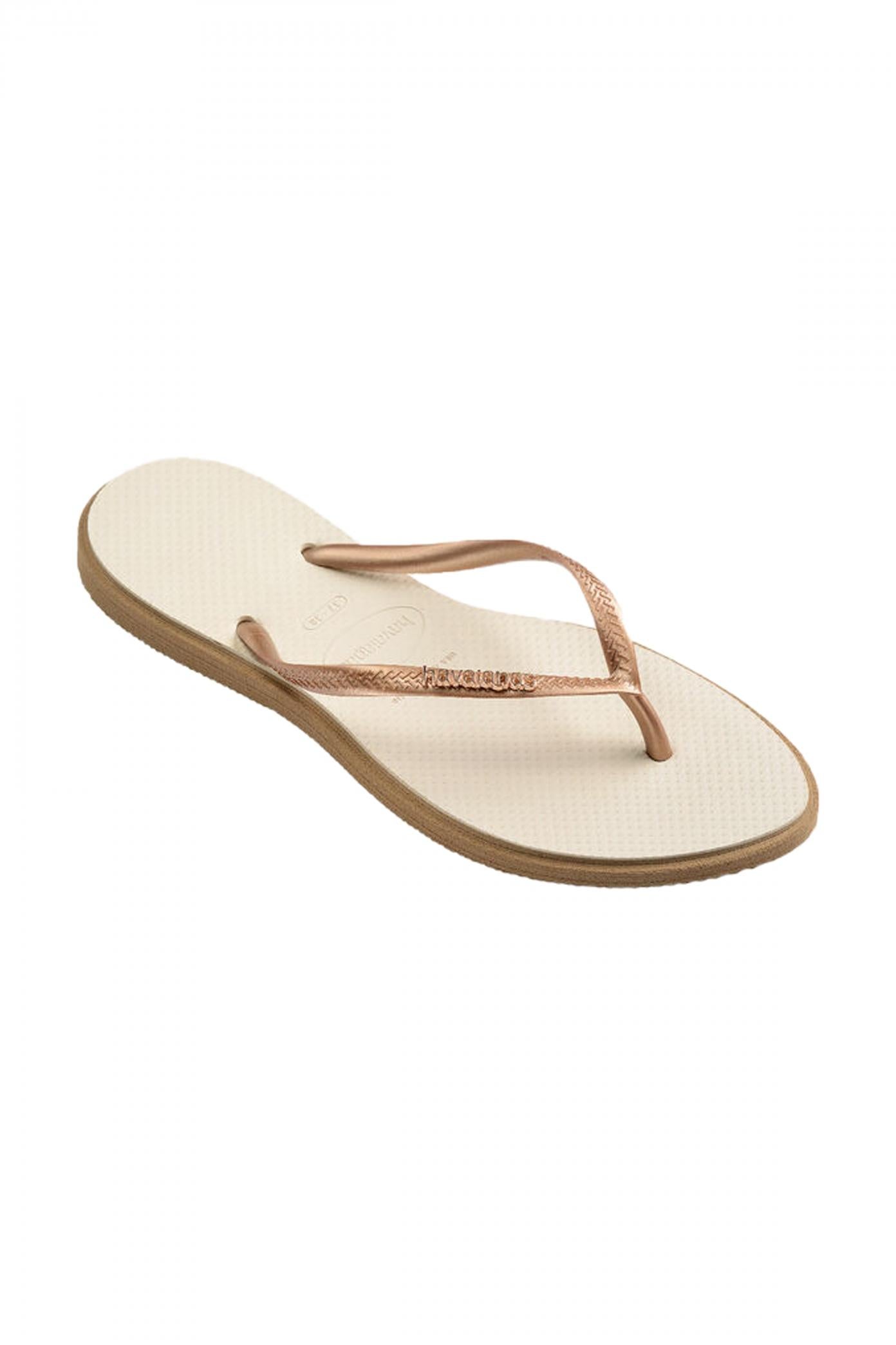 HAVAIANAS SLIM POINT en color BLANCO  (2)