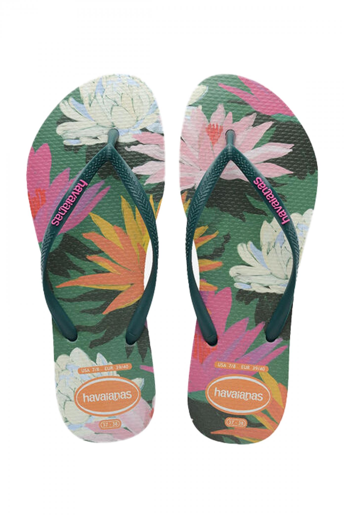 HAVAIANAS SLIM SUMMER en color VERDE  (1)