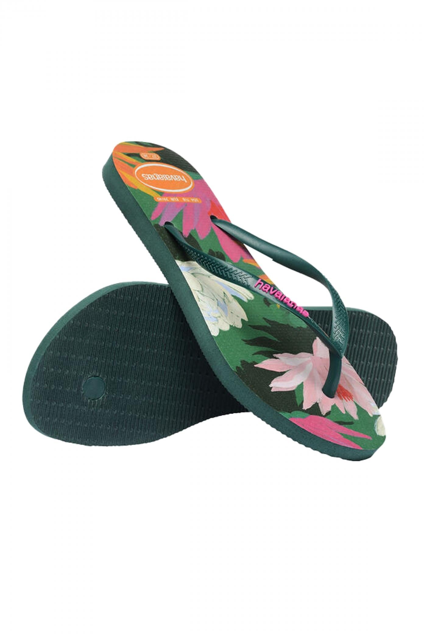 HAVAIANAS SLIM SUMMER en color VERDE  (4)