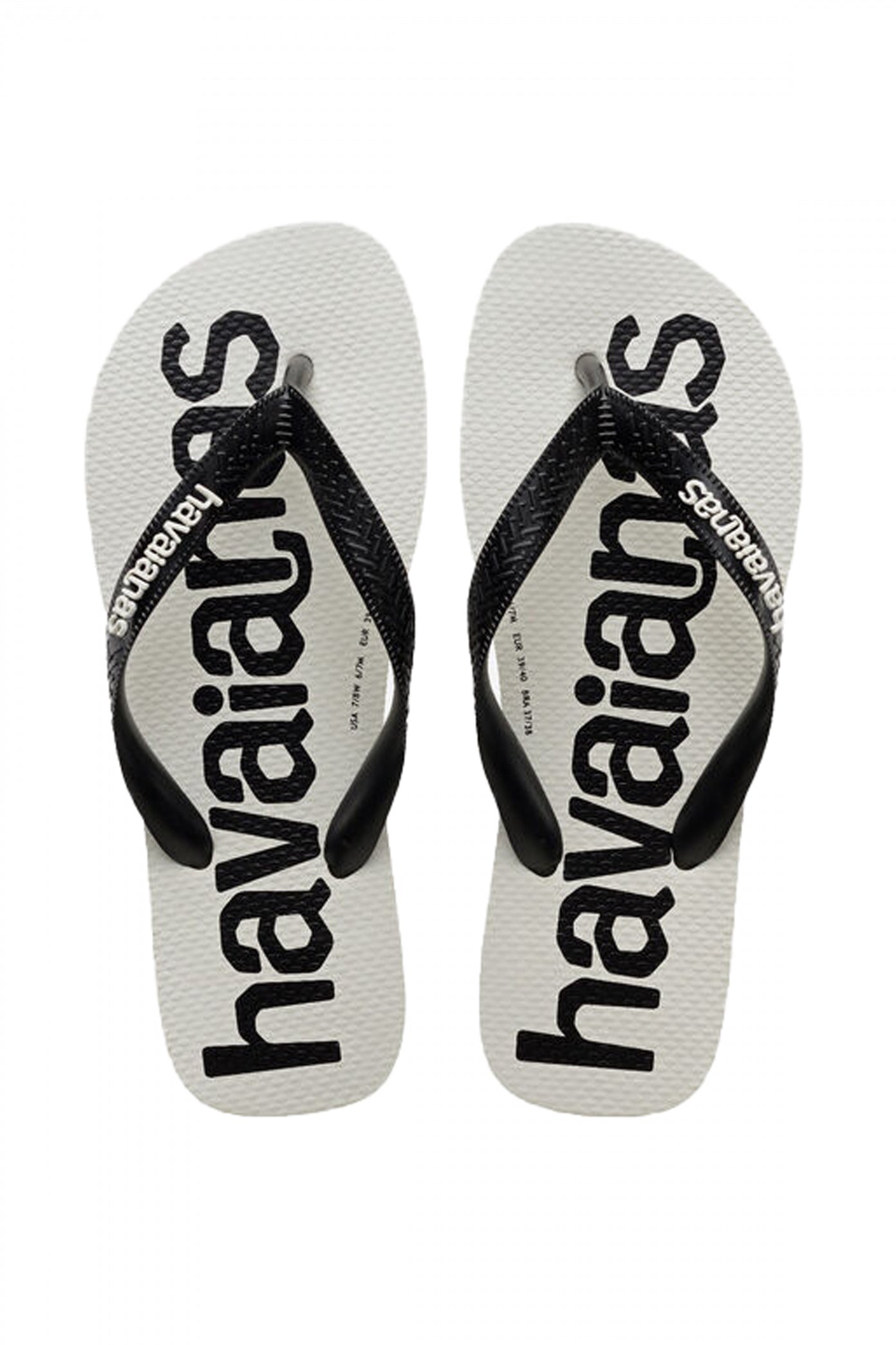 HAVAIANAS H HAV. TOP LOGOMANIA  en color BLANCO  (1)
