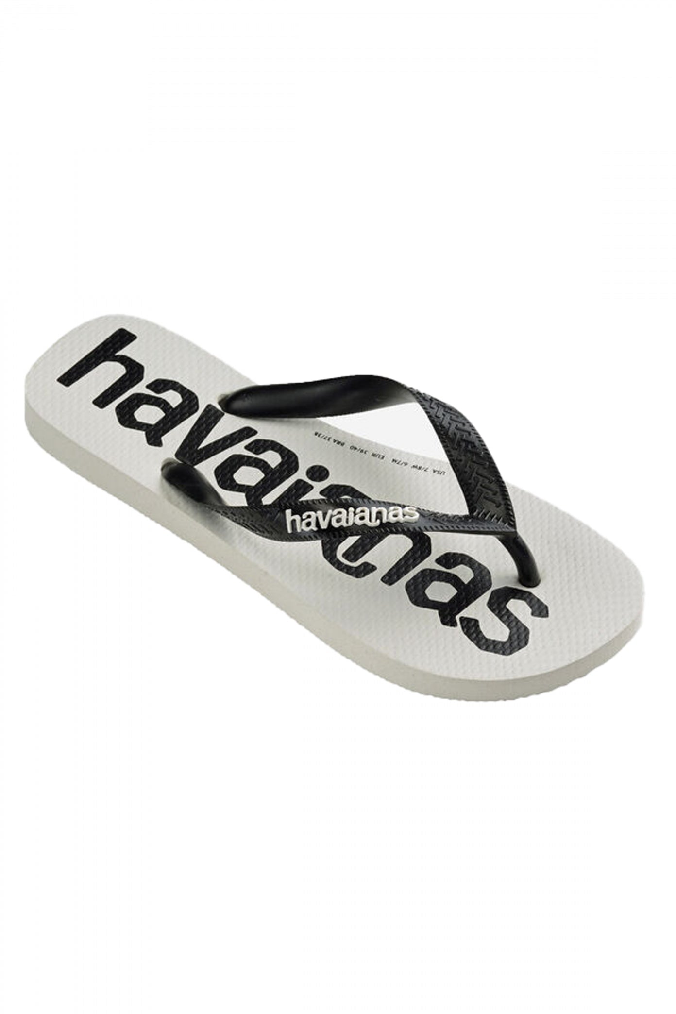 HAVAIANAS H HAV. TOP LOGOMANIA  en color BLANCO  (2)