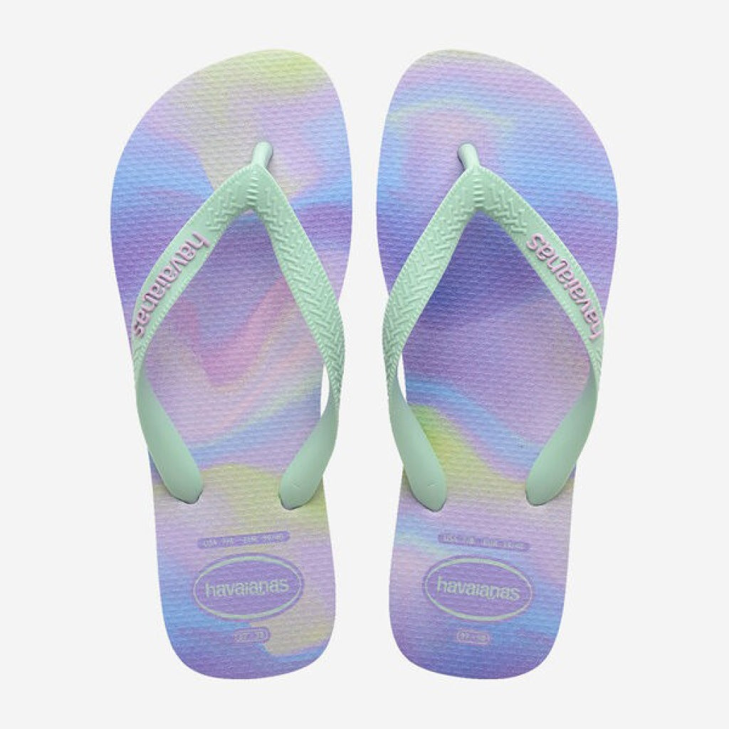 HAVAIANAS  TOP FASHION  en color VERDE  (2)