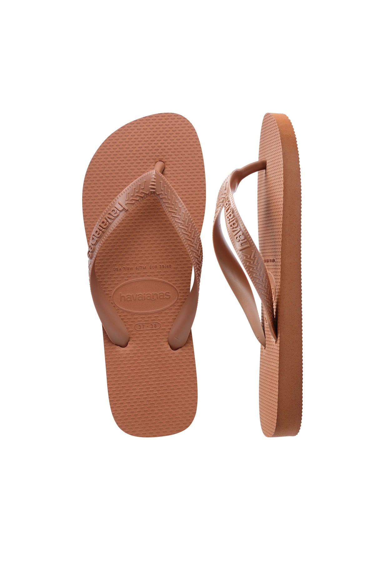 HAVAIANAS TOP SENSES en color MARRON  (3)
