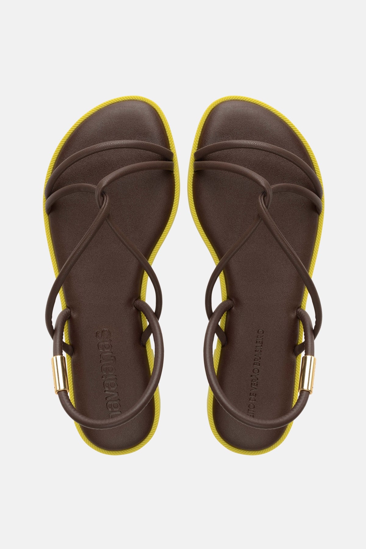 HAVAIANAS UNA MANGA en color MARRON  (1)