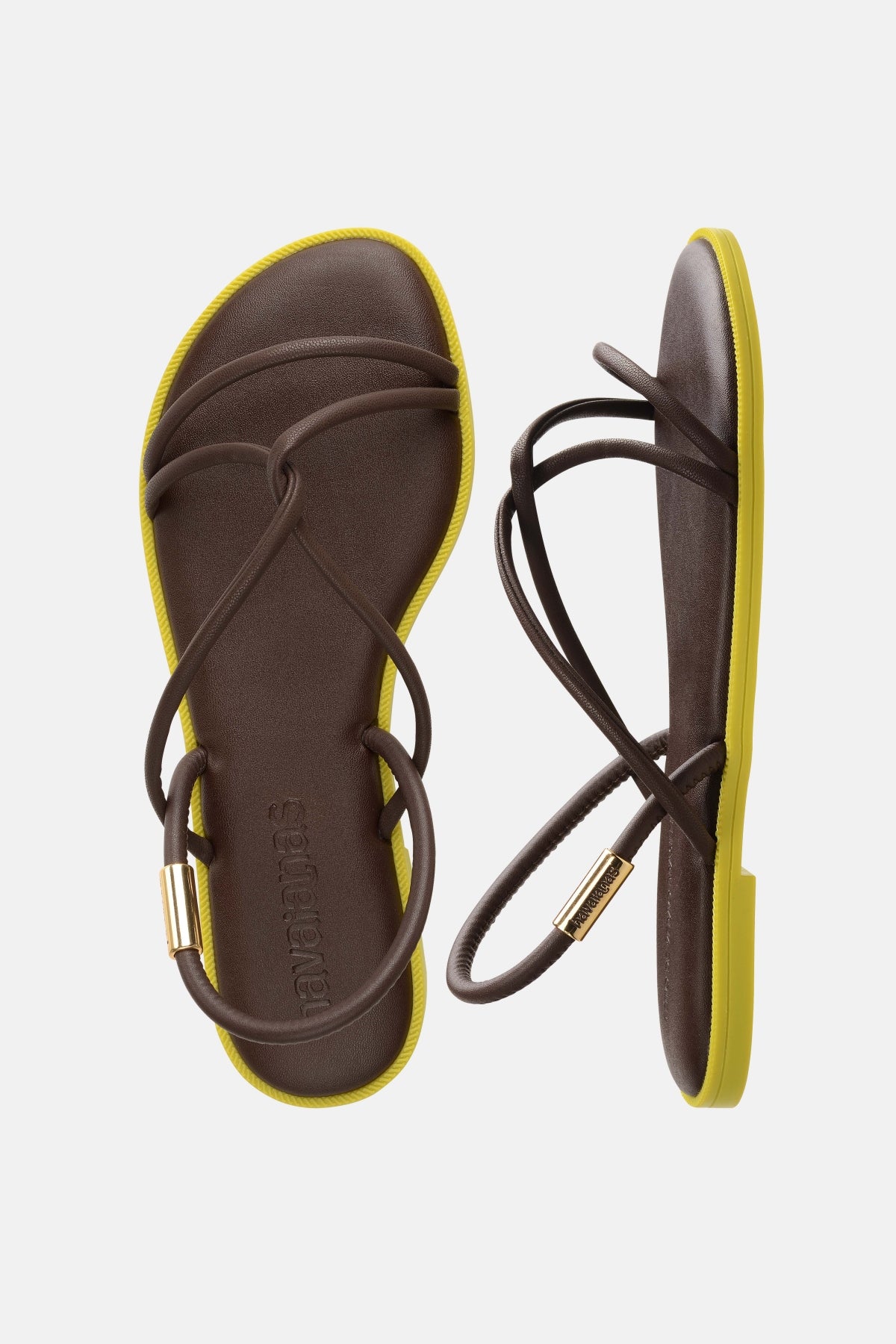 HAVAIANAS UNA MANGA en color MARRON  (3)