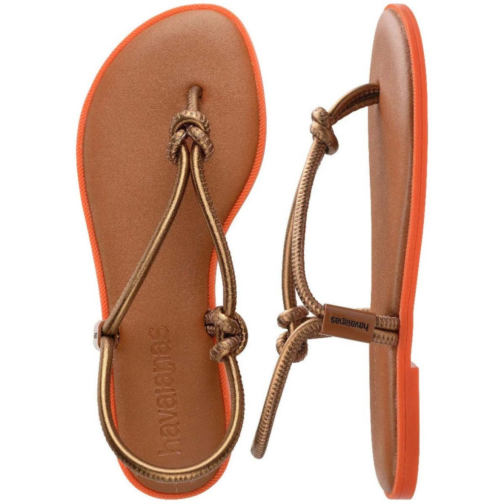 HAVAIANAS UNA ACAI en color MARRON  (2)