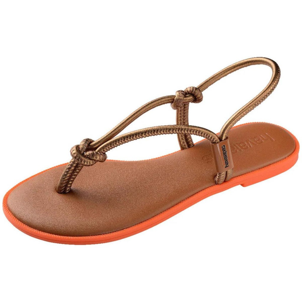 HAVAIANAS UNA ACAI en color MARRON  (3)