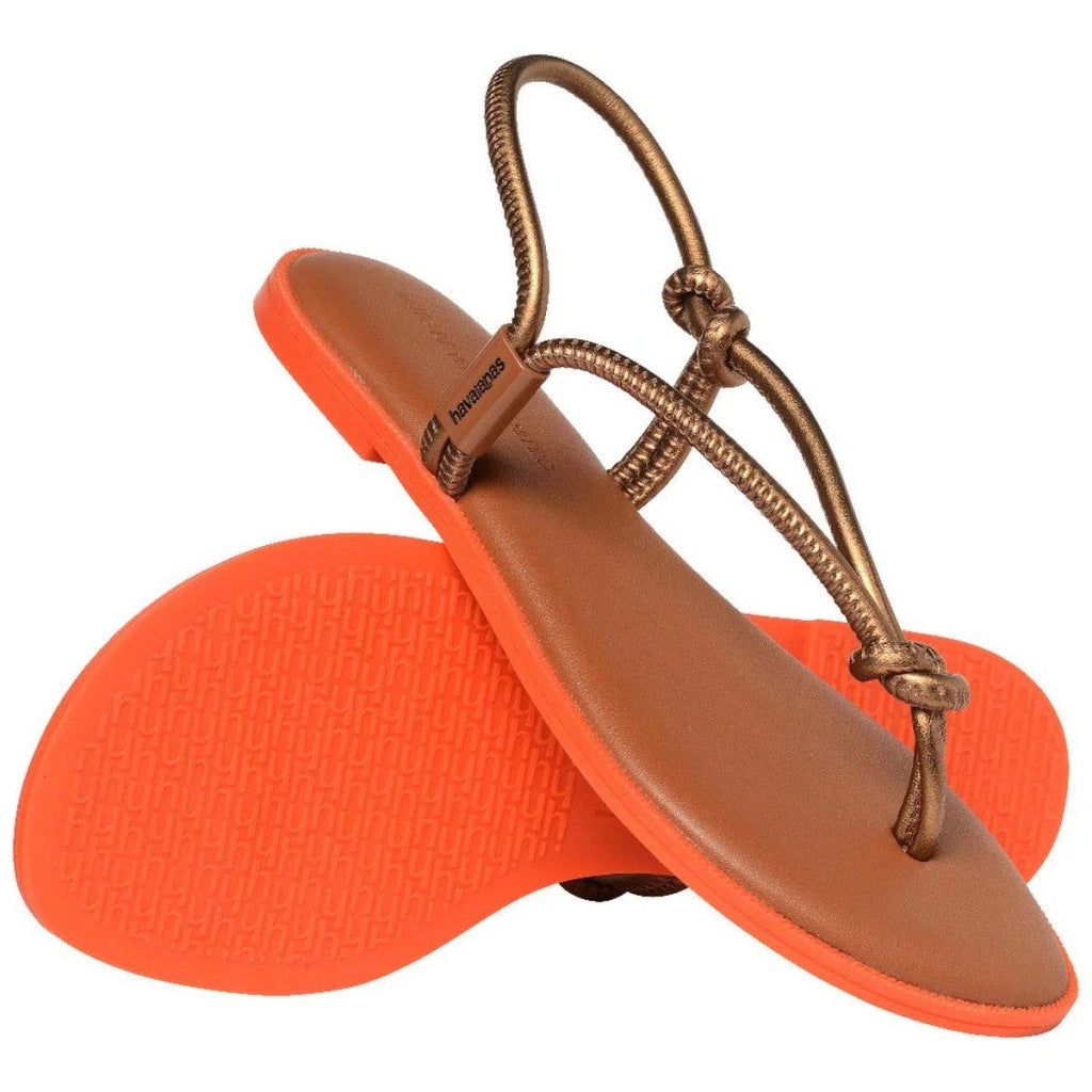 HAVAIANAS UNA ACAI en color MARRON  (4)