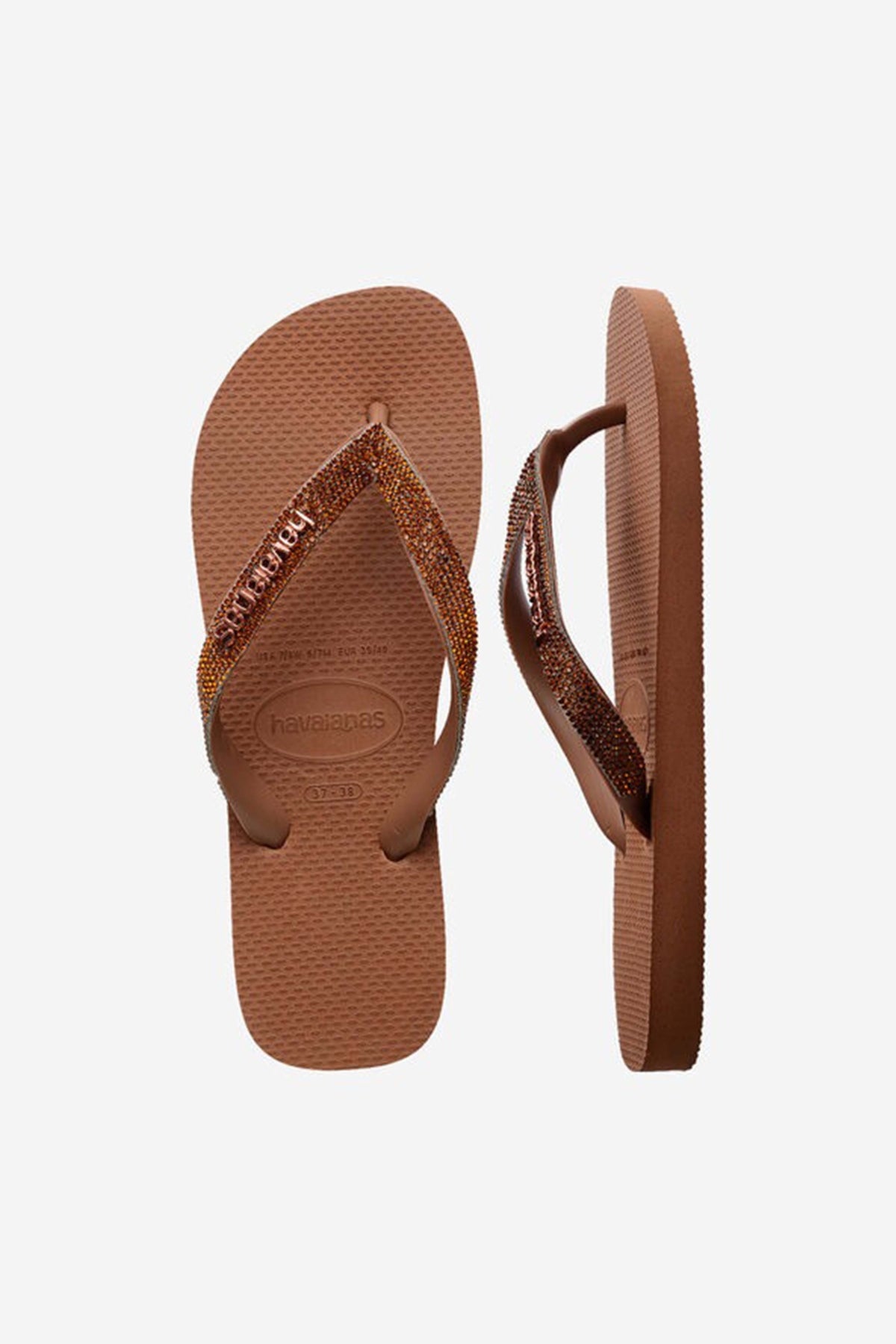 HAVAIANAS HAV. TOP GLOW en color MARRON  (3)