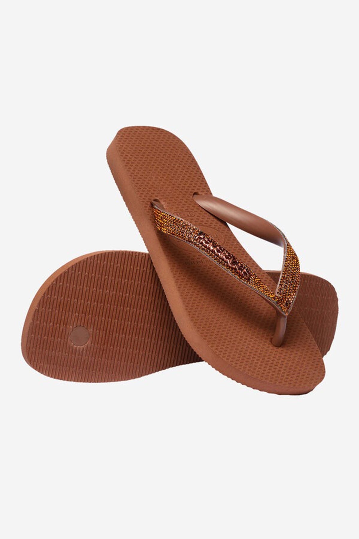 HAVAIANAS HAV. TOP GLOW en color MARRON  (4)