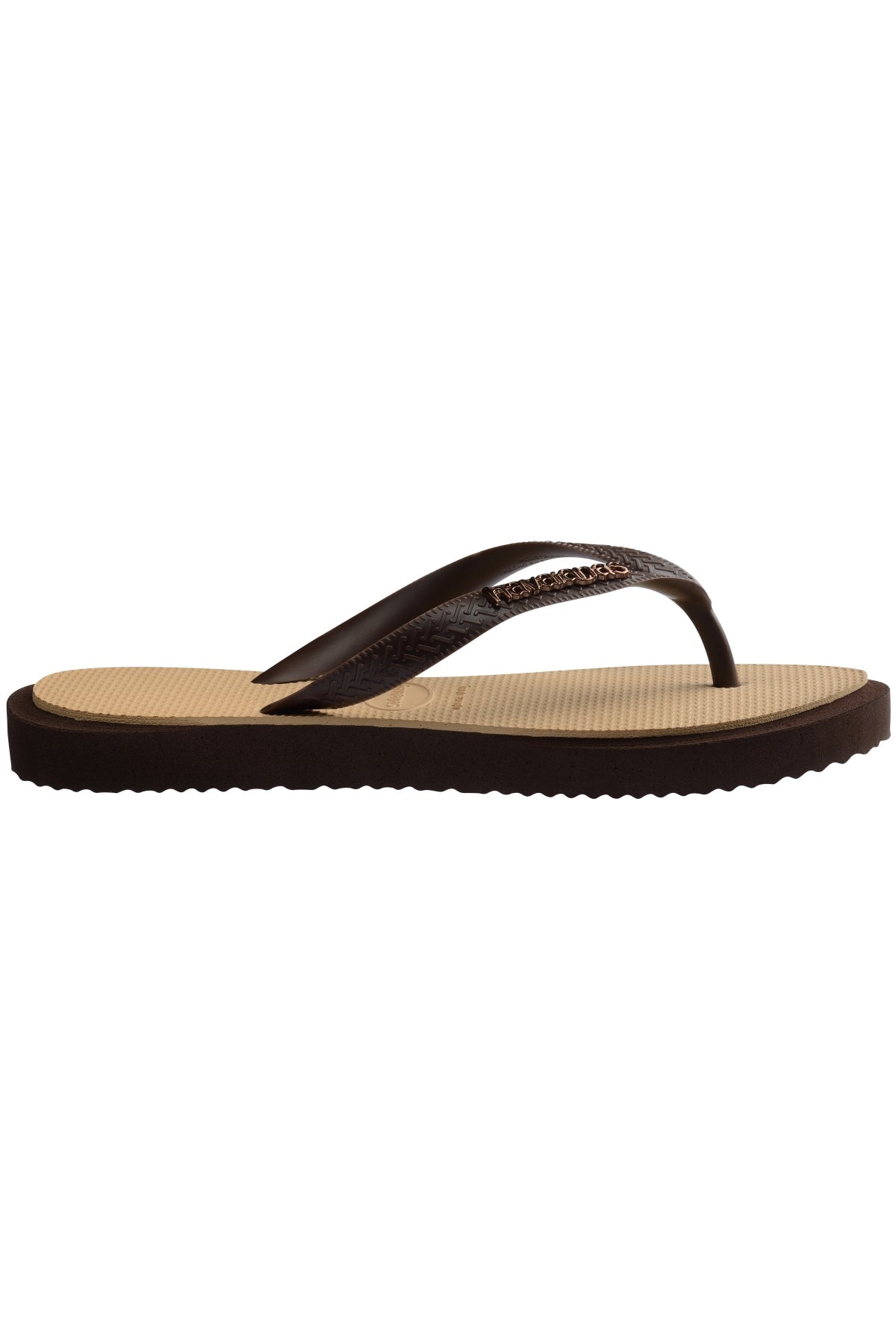 HAVAIANAS HAV. TOP POINT FUSION SS en color MARRON  (2)