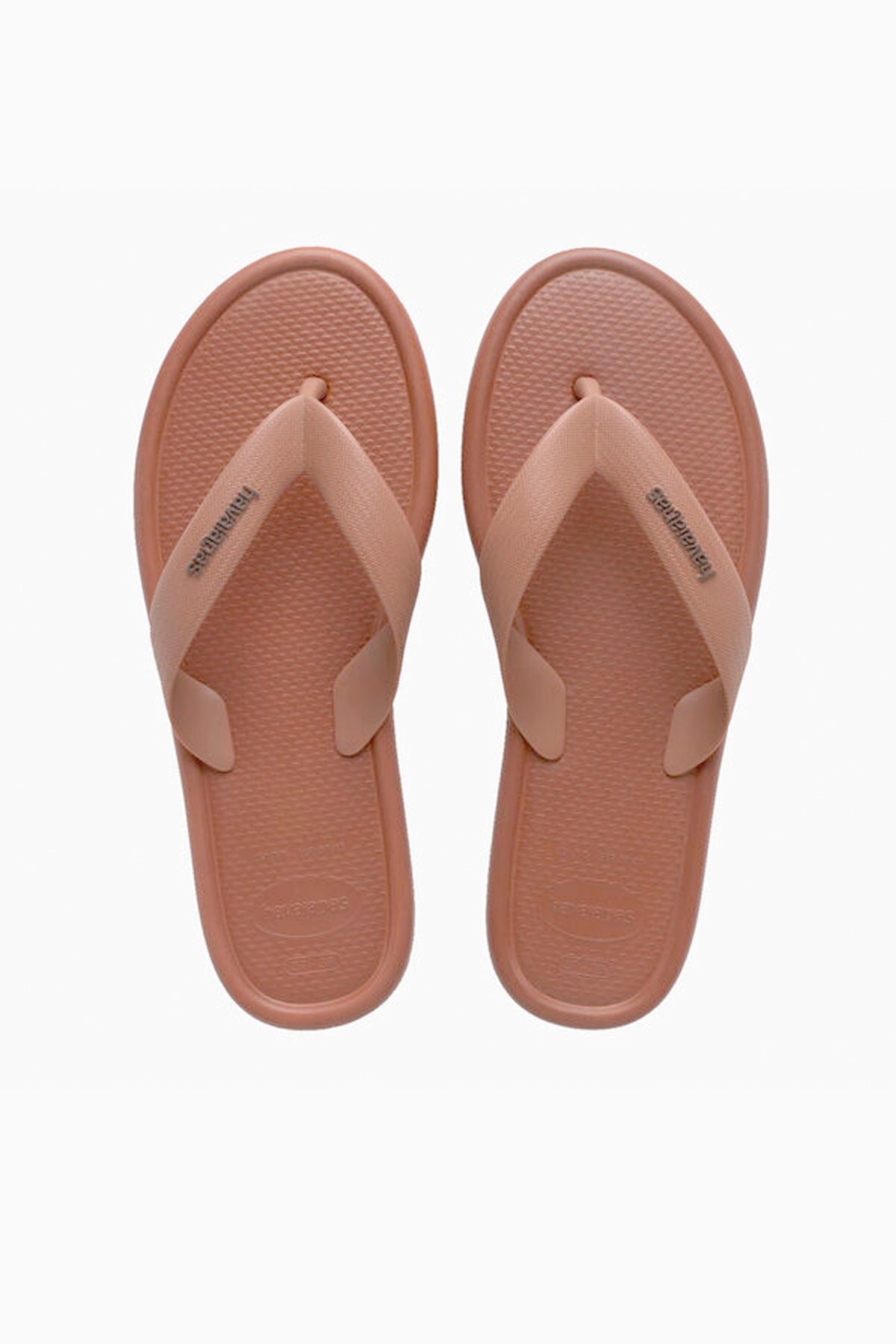 HAVAIANAS PUFFED UP en color MARRON  (1)