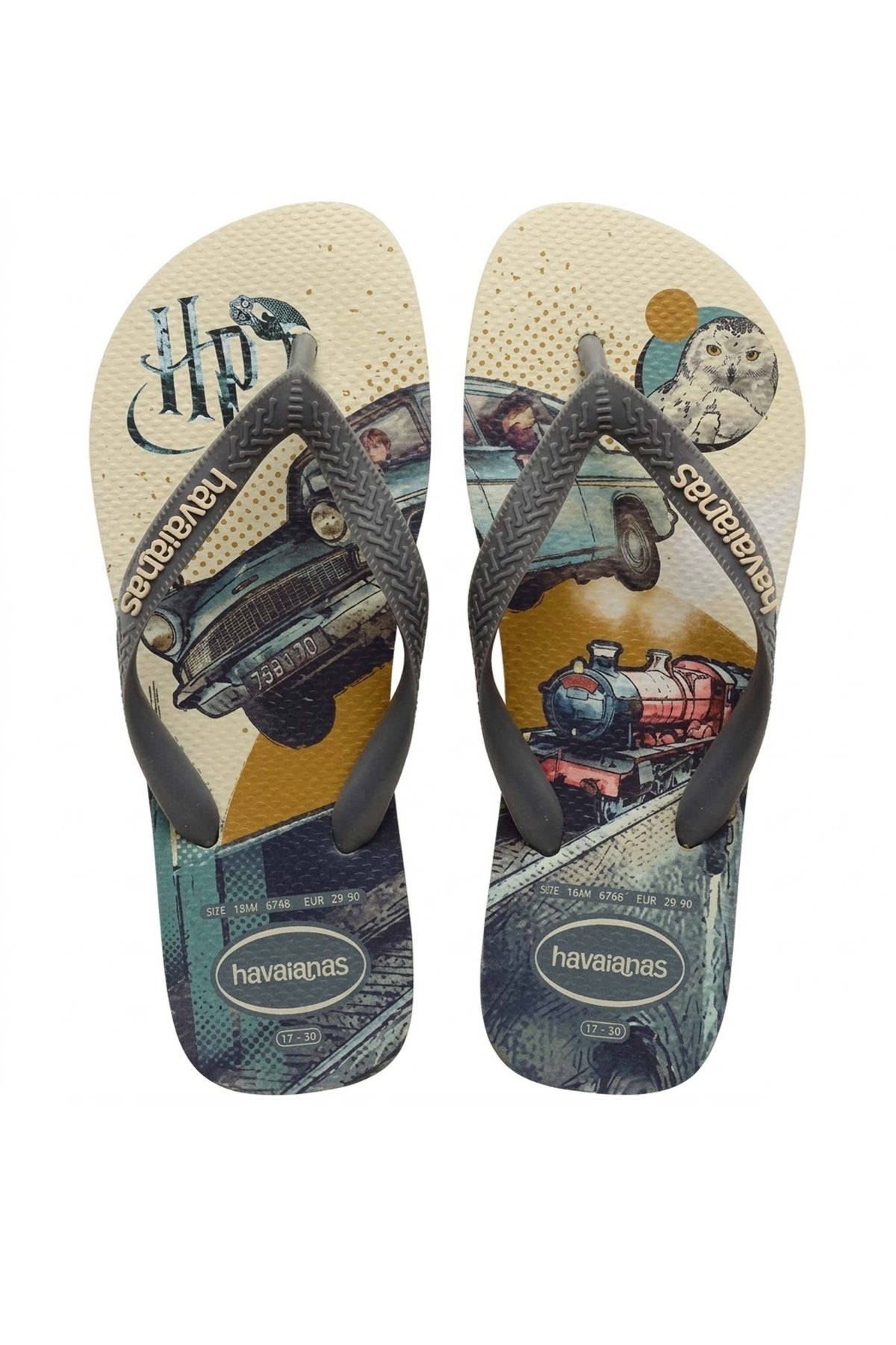 HAVAIANAS HAV. TOP HARRY POTTER SS en color VERDE  (1)