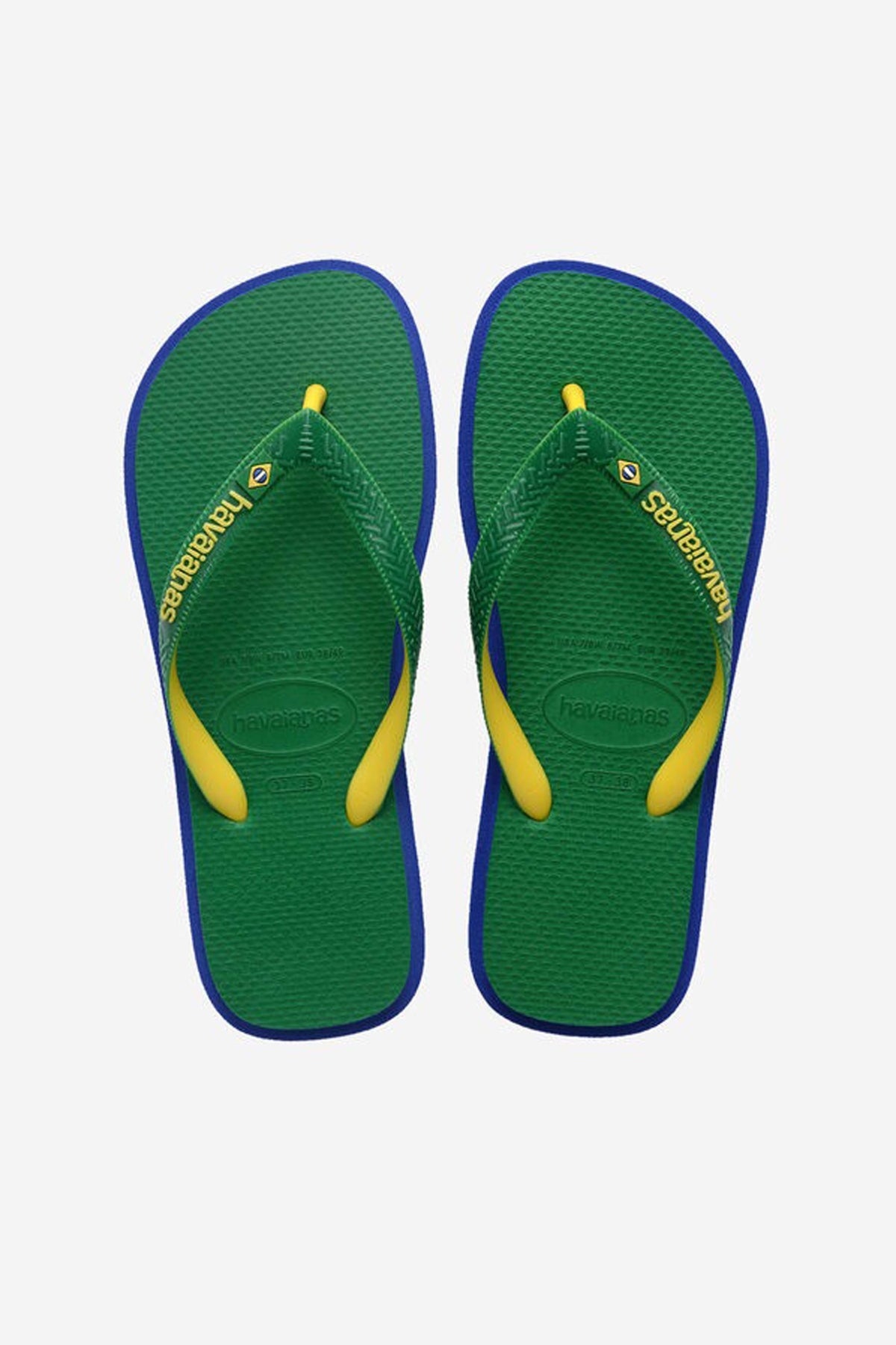 HAVAIANAS BRASIL TWIST en color VERDE  (1)