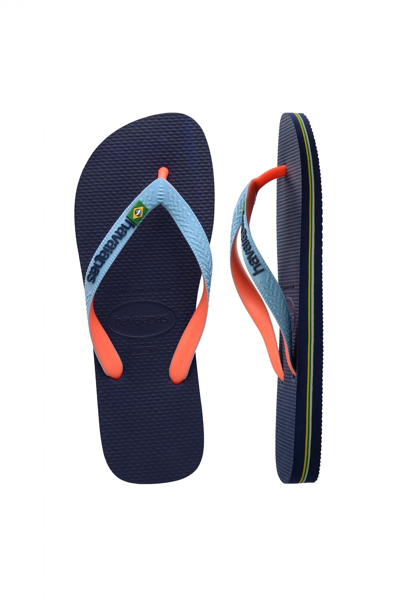 HAVAIANAS BRASIL MIX en color AZUL  (4)