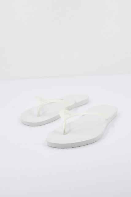 HAVAIANAS  SLIM  en color BLANCO  (3)