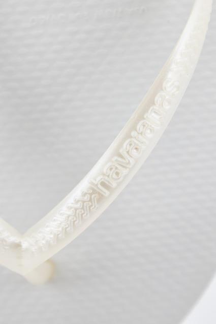 HAVAIANAS  SLIM  en color BLANCO  (4)