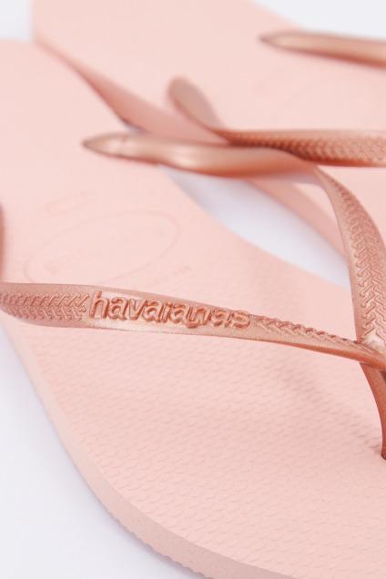 HAVAIANAS  SLIM  en color BRONCE  (4)
