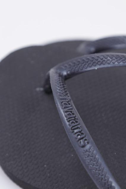 HAVAIANAS  SLIM  en color NEGRO  (4)