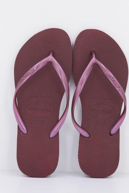 HAVAIANAS  SLIM  en color BURDEOS  (1)