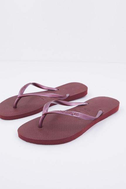 HAVAIANAS  SLIM  en color BURDEOS  (2)