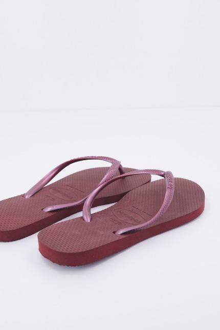 HAVAIANAS  SLIM  en color BURDEOS  (3)