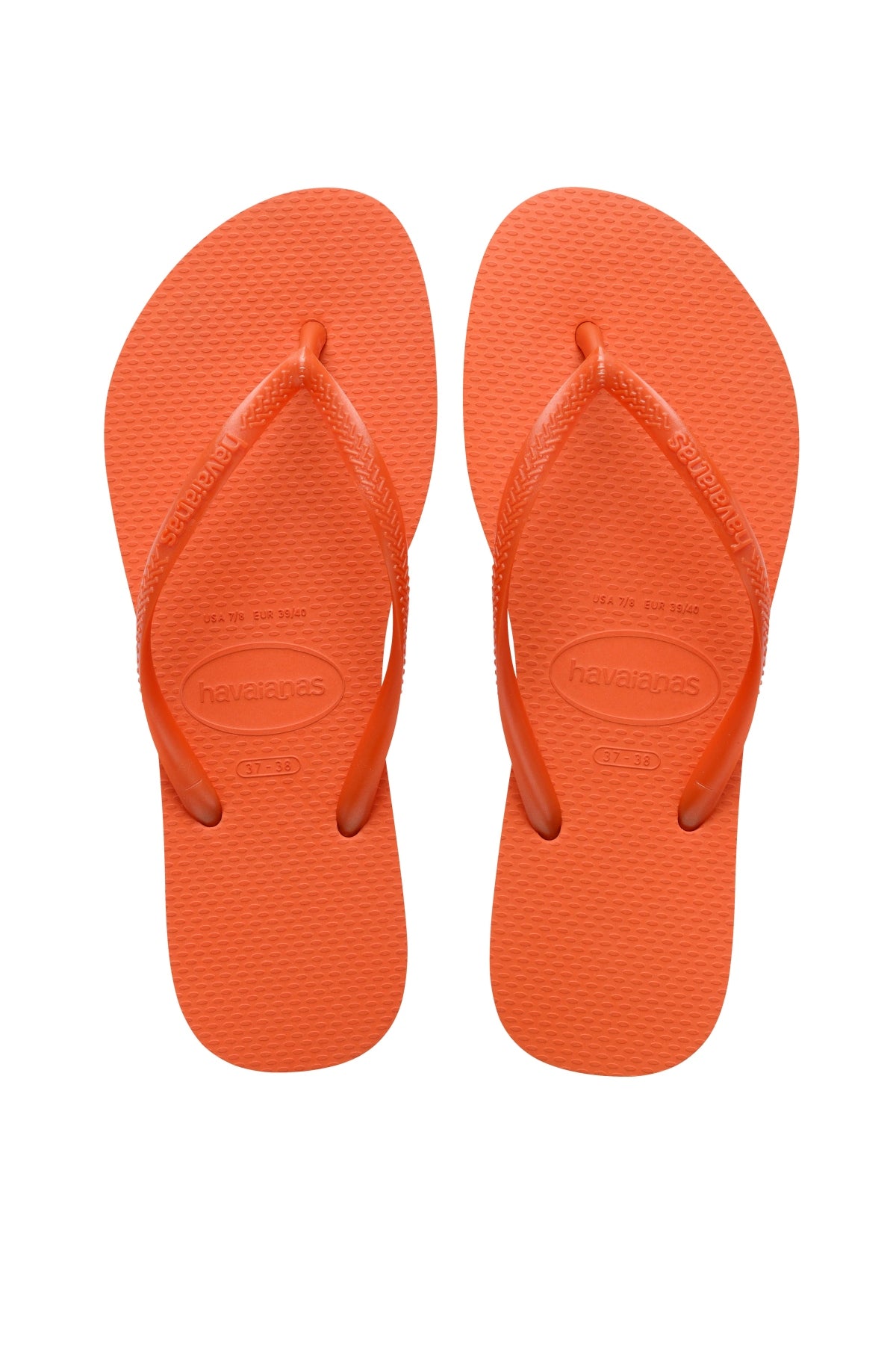 HAVAIANAS  SLIM  en color NARANJA  (1)