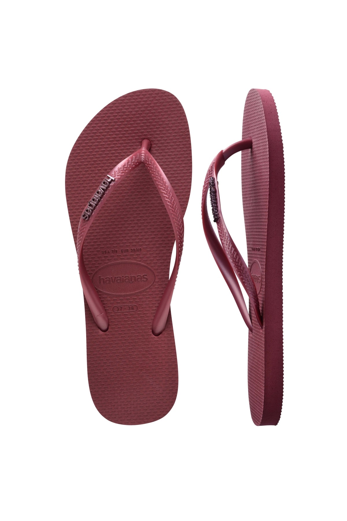HAVAIANAS  en color BURDEOS  (3)
