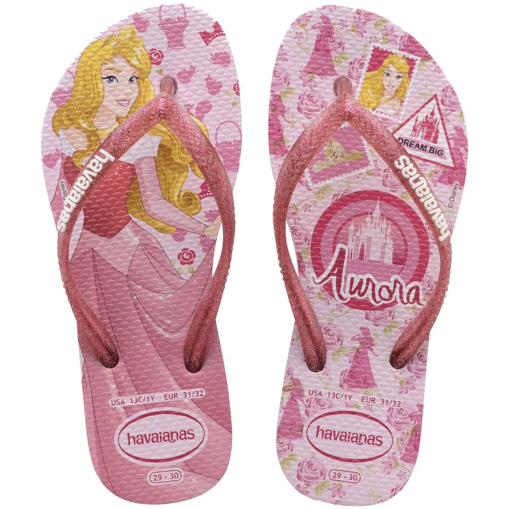 HAVAIANAS SLIM PRINCESS en color ROSA  (2)
