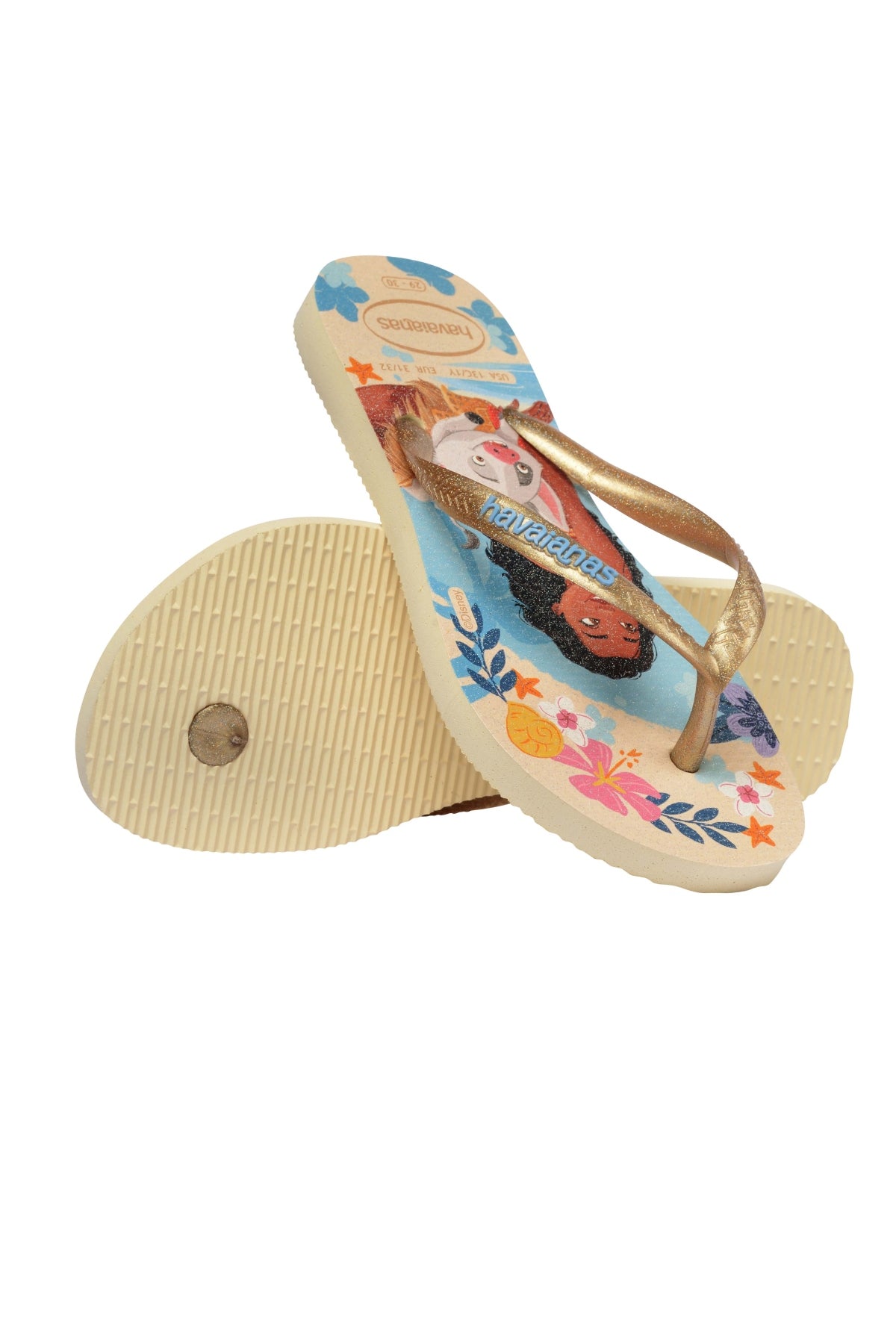HAVAIANAS SLIM PRINCESS en color BEIS  (4)