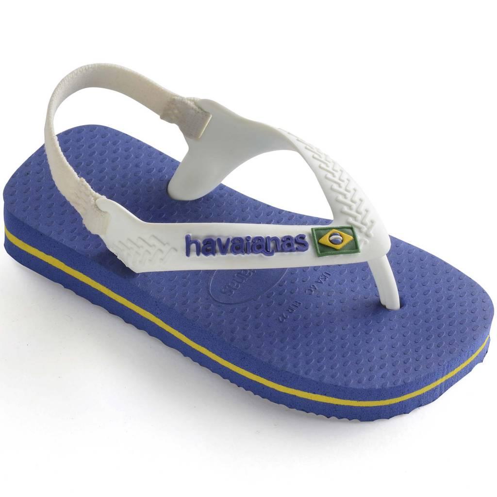 HAVAIANAS BABY BRASIL LOGO II en color BLANCO  (3)